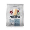 AlphaPet Superpremium Monoprotein сухой корм для взрослых кошек, с белой рыбой - 400 г