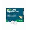 АВЗ Okvet ExpressTabs таблетки для собак от 5 до 15 кг от клещей, блох, вшей, круглых и ленточных гельминтов со вкусом мяса - 3 таблетки фото 1