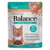 Balance Cat влажный корм для кошек, полнорационный, с курицей, морковью и горошком, в соусе, в паучах - 85 г фото 1