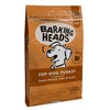 Сухой беззерновой корм Barking Heads Top-Dog Turkey для взрослых собак с индейкой и бататом фото 1