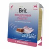 Brit Premium полнорационный влажный корм для стерилизованных кошек, воздушный паштет с кроликом, в ламистерах - 100 г