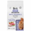 Brit Care Cat Anti-Hairball сухой корм для взрослых кошек для выведения шерсти из желудка, с белой рыбой и индейкой - 1,5 кг фото 1