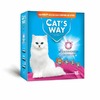 Cats way Box White Cat Litter With Babypowder наполнитель комкующийся для кошачьего туалета с ароматом детской присыпки (коробка) - 10 л фото 1