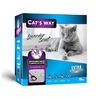 Cats way Box White Cat Litter With Lavander And Purple Granule наполнитель для кошачьего туалета с ароматом лаванды - 6 л ( коробка) фото 1