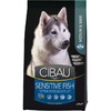 Farmina Cibau Sensitive Fish Medium & Maxi полнорационный и сбалансированный для взрослых собак снижает риск развития аллергических реакций - 2 5 кг