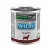 Farmina Vet Life Dog Hepatic влажный корм для взрослых собак при заболеваниях печени, в консервах - 300 г