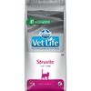 Farmina Vet Life Cat Struvite ветеринарный диетический корм для взрослых кошек и котов с мочекаменной болезнью струвитного типа - 2 кг