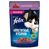 Felix Аппетитные кусочки полнорационный влажный корм для кошек, с ягненком, кусочки в желе, в паучах - 75 г фото 1