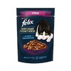 Felix Мясные ломтики влажный корм для кошек, с уткой, в соусе, в паучах - 75 г фото 1