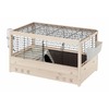 Ferplast Arena 80 Nera клетка для морских свинок и кроликов, деревянная, черная - 82x52xh45,5 см фото 1