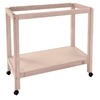 Ferplast Sumet Wood 80 подставка под клетку для птиц, деревянная, серо-бежевая - 81x40,5xh70 см