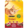 Friskies полнорационный сухой корм для кошек, с мясом, курицей и полезными овощами - 400 г фото 1