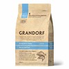 Grandorf Indoor сухой корм для домашних кошек, с проблемной кожей и шерстью или склонных к аллергии, с белой рыбой и индейкой - 400 г