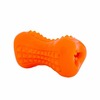 Игрушка для собак ROGZ Yumz M косточка массажная для десен оранжевая - 115 мм фото 1