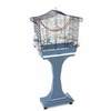 Imac Sofia клетка для птиц на колесах и подставке, пепельно-синяя, 63х33х61/133 см