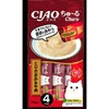 Inaba Ciao Churu лакомство-пюре для кошек, с куриным филе и мраморной говядиной вагю - 14 г, 4 шт фото 1