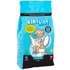 KikiKat комкующийся бентонитовый наполнитель для кошачьего туалета супер-белый "Активированный уголь" - 10 л фото 1