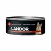 Landor полнорационный влажный корм для кошек, паштет с телятиной и шиповником, в консервах - 100 г