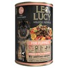 Leo&Lucy влажный полнорационный корм для щенков, мясное ассорти с овощами и биодобавками, в паштете, в консервах - 400 г фото 1