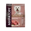 Мираторг Extra Meat полнорационный сухой корм для собак мелких пород старше 1 года, с говядиной black angus - 1,5 кг фото 1