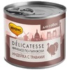 Мнямс Delicatesse "Фрикасе по-парижски" влажный корм для собак паштет из индейки с травами, в консервах - 200 г х 12 шт