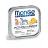 Monge Dog Natural Monoprotein Fruits полнорационный влажный корм для собак, паштет с индейкой и цитрусовыми, в ламистерах - 150 г фото 1