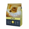 Mr. Buffalo Kitten полнорационный сухой корм для котят, с курицей - 1,8 кг