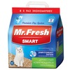 Mr.Fresh Smart древесный комкующийся наполнитель для длинношерстных кошек - 9 л (4,4 кг) фото 1