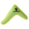 Mr.Kranch игрушка для собак мелких и средних пород, бумеранг с пищалкой, зеленый - 22х19х4,5 см фото 1