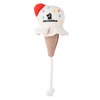 Mr.Kranch игрушка для собак мелких и средних пород, мороженое с канатом, бежевое - 29х8х6,5 см