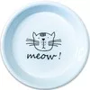 Mr.Kranch Meow миска для кошек, керамическая, белая - 200 мл фото 1