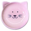 Mr.Kranch миска-блюдце для кошек "Мордочка", керамическое, розовое - 80 мл фото 1