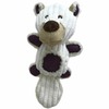 Pet Park игрушка для собак, медведь с большим хвостом, белый - 25 см, S
