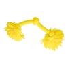Playology Dri-tech Rope игрушка для собак средних и крупных пород, жевательный канат, с ароматом курицы, большой, желтый фото 1
