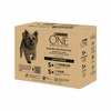 Purina One Мини Мультипак для активных взрослых собак мелких и карликовых пород, вкус в ассортименте, в паучах - 10 x 85 г