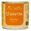 Savita влажный корм для взрослых собак всех пород с курицей, в консервах - 240 г x 24 шт фото 1
