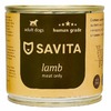 Savita влажный корм для взрослых собак всех пород с ягненком, в консервах - 240 г x 24 шт фото 1