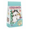 Toshiko Сакура наполнитель для кошек, комкующийся, древесный - 20 л, 7,6 кг