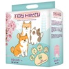 Toshiko впитывающие пеленки одноразовые для животных с ароматом сакуры 30 шт 60х40 см