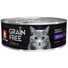 Зоогурман Grain Free Deluxe влажный корм для кошек, беззерновой, с телятиной, кусочки в желе, в консервах - 100 г