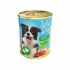 Зоогурман Jolly Dog влажный корм для собак, фарш из индейки с уткой, в консервах - 350 г фото 1