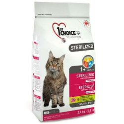 Сухой корм 1st Choice Sterilized для взрослых стерилизованных кошек с курицей и бататом - 5 кг