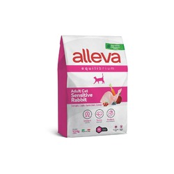 Alleva Equilibrium Adult Cat Sensitive Rabbit сухой корм для взрослых кошек с чувствительным пищеварением кролик - 1,5 кг