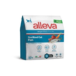 Alleva Equilibrium Fish Sterilized Cat сухой корм для стерилизованных кошек с рыбой - 400 г