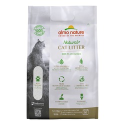 Almo Nature Cat Litter наполнитель для кошек, комкующийся, 100% натуральный биоразлагаемый - 4,54 кг