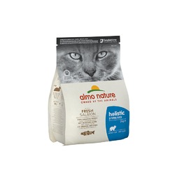 Almo Nature Functional Adult Sterilised диетический корм с лососем и рисом для взрослых кастрированных котов и кошек - 2 кг