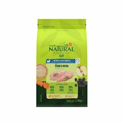 Guabi Natural Dog Light корм низкокалорийный для собак мелких пород, с индейкой и овсом - 2,5 кг