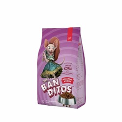 Banditos Ароматный Ягненок полнорационный сухой корм для стерилизованных кошек и кастрированных котов, с ягненком - 1,5 кг