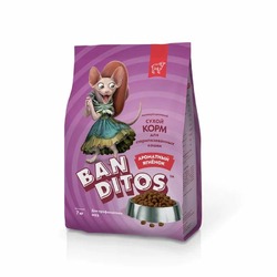 Banditos Ароматный Ягненок полнорационный сухой корм для стерилизованных кошек и кастрированных котов, с ягненком - 7 кг