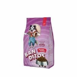 Banditos Вкусный Ягненок полнорационный сухой корм для собак, с ягненком - 2 кг